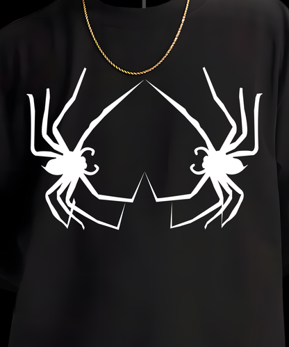 🕷️ ArachniHeart Tee – Love Me or I’ll Bite