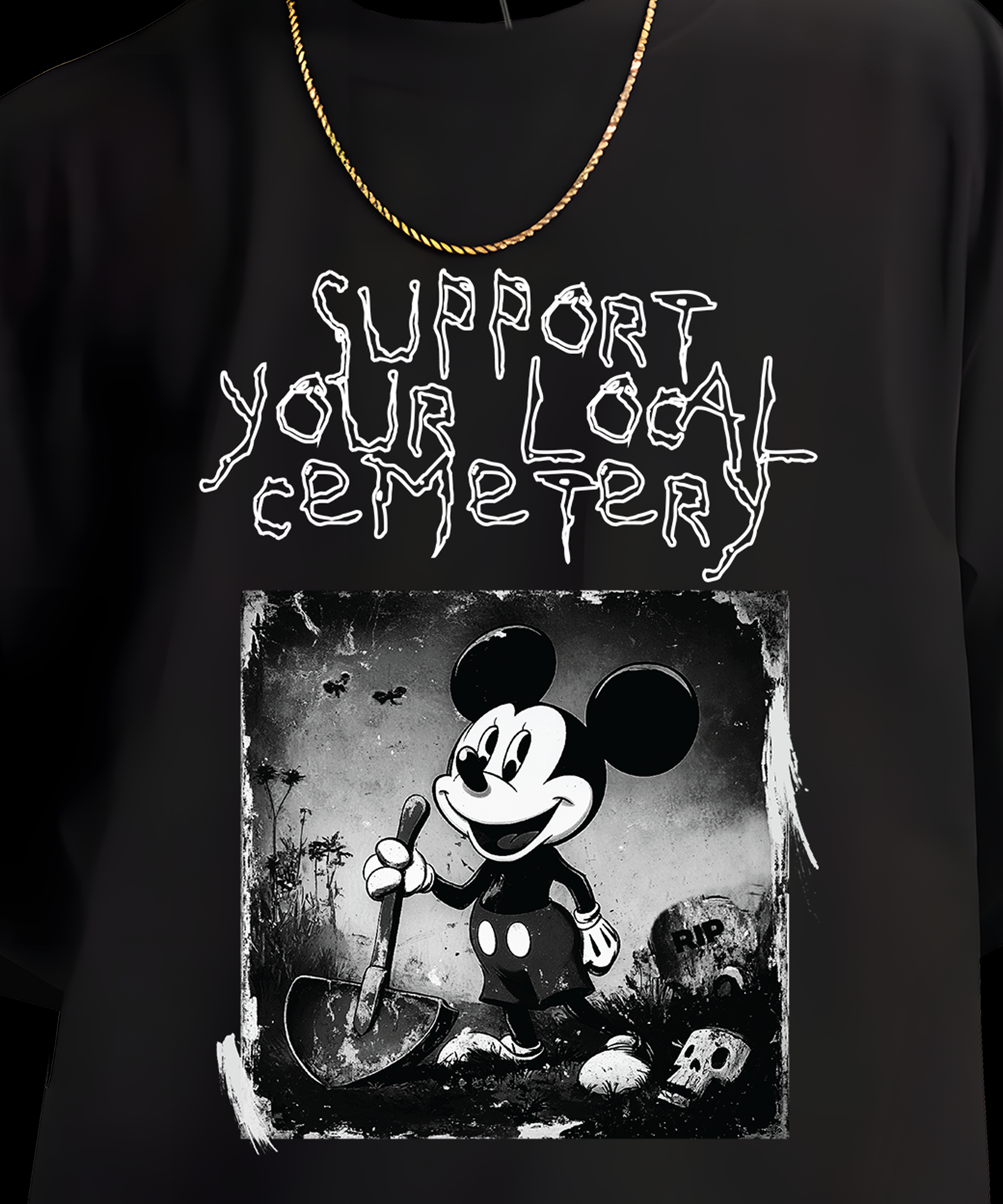 🪦 Support Your Local Cemetery Tee