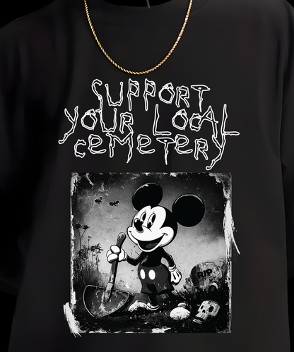🪦 Support Your Local Cemetery Tee