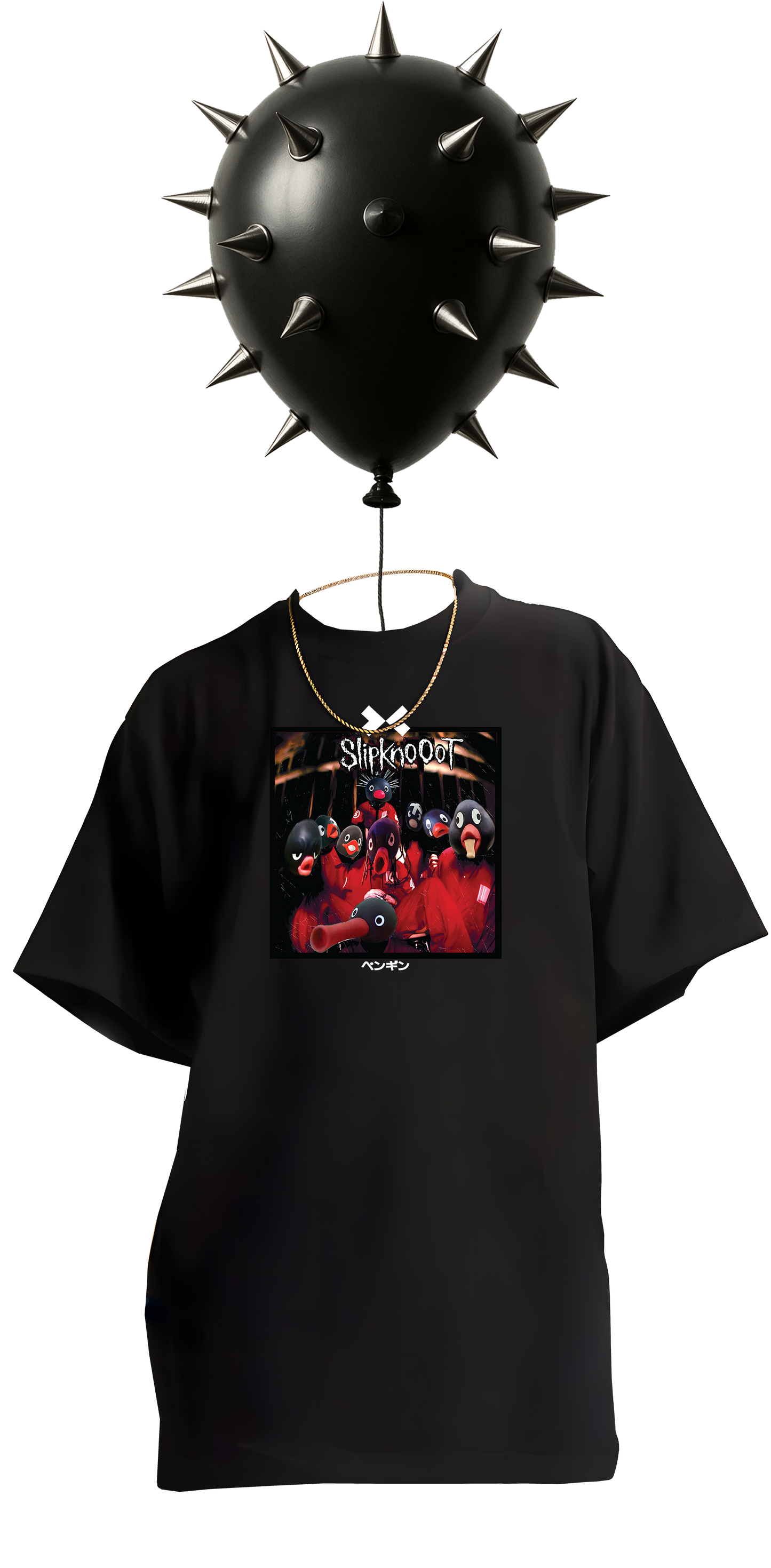 🧨 Slipknoot Tee – The Penguin Pit Awakens