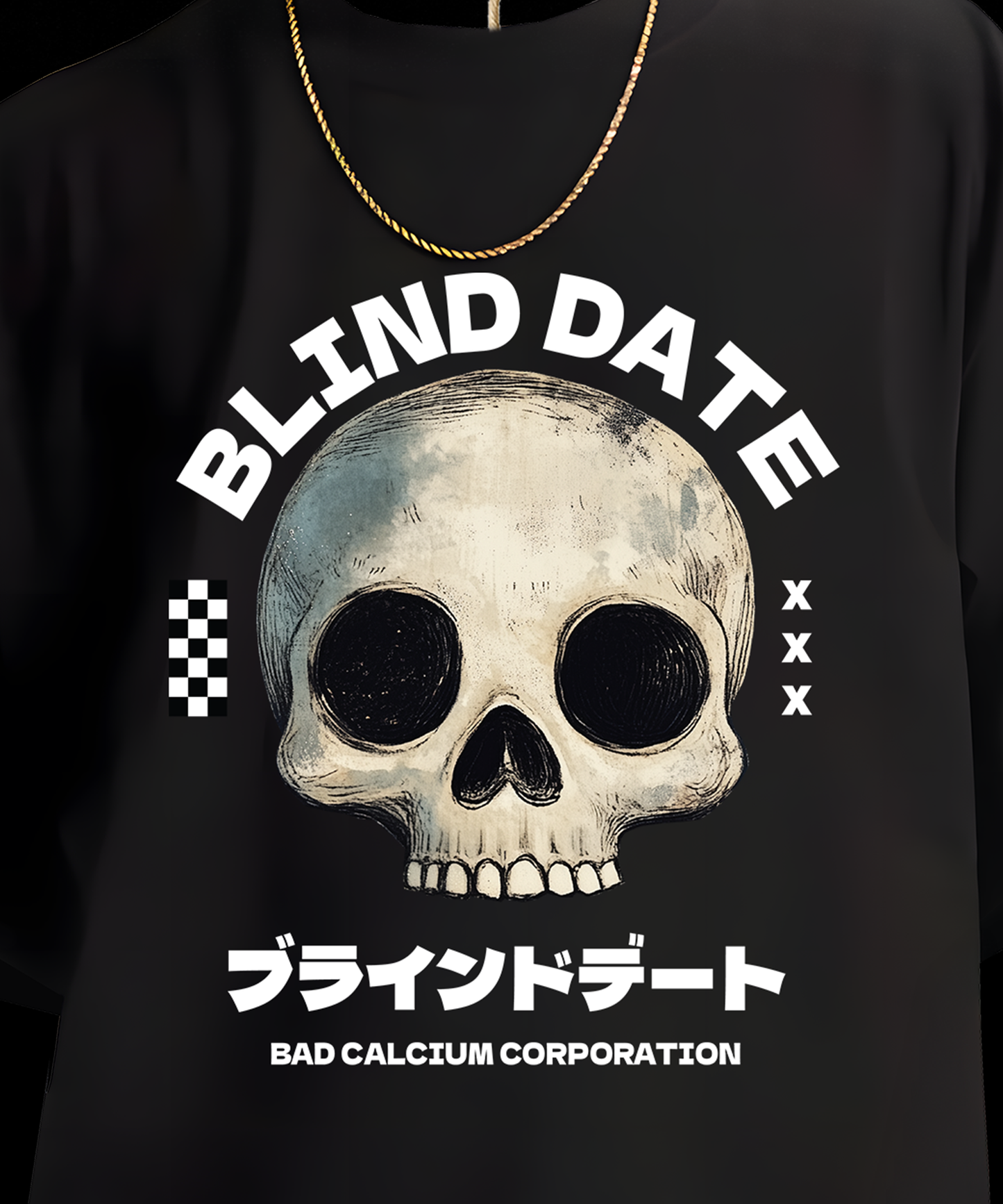 ☠️ Blind Date Tee – Would You Die for Love or Just Look Like It?